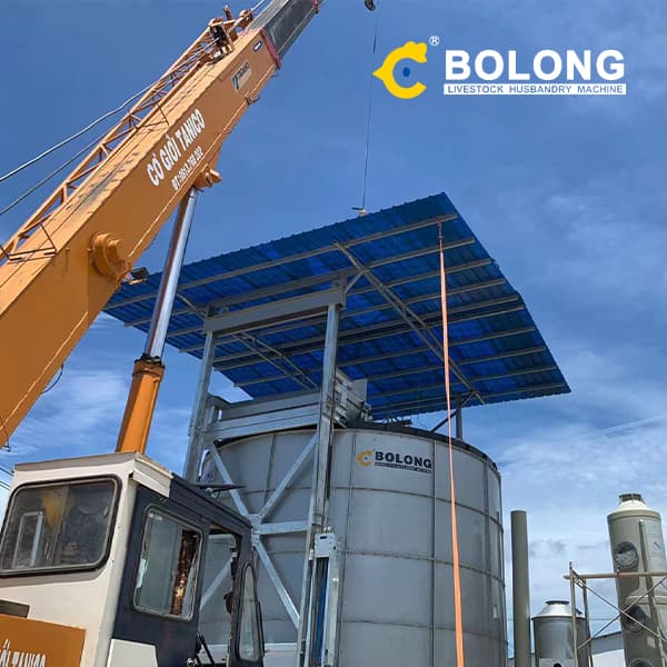 manure compost equipment to reduce environmental pollution